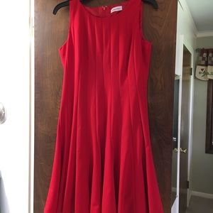 Calvin Klein’s red dress size 6P